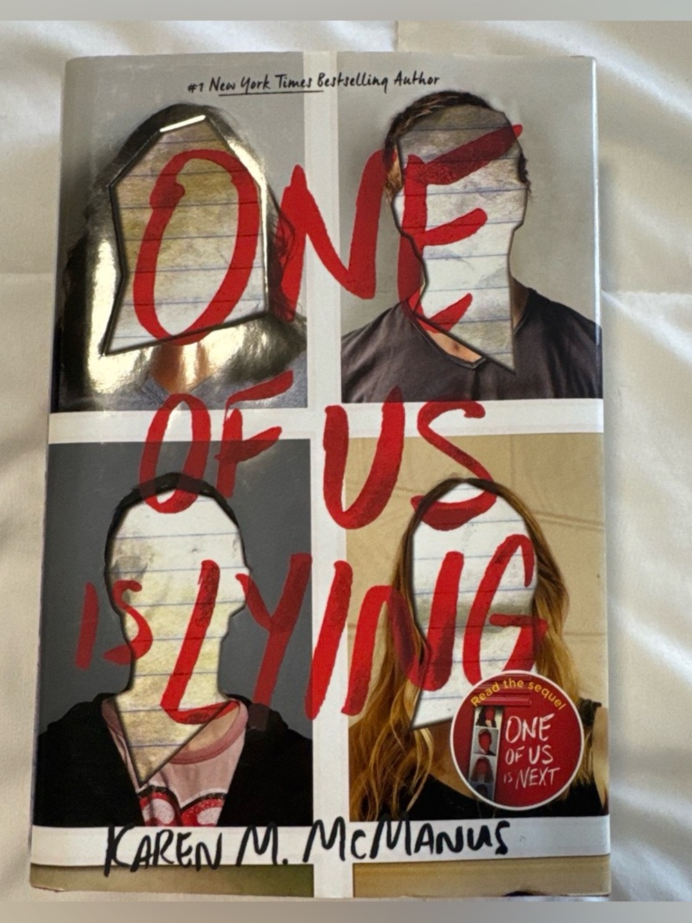 'One of Us Is Lying' – Hardcover Book